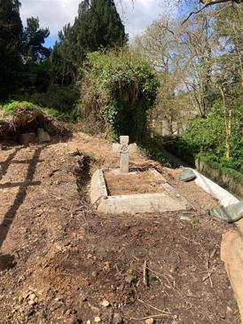 Grave restore back to original